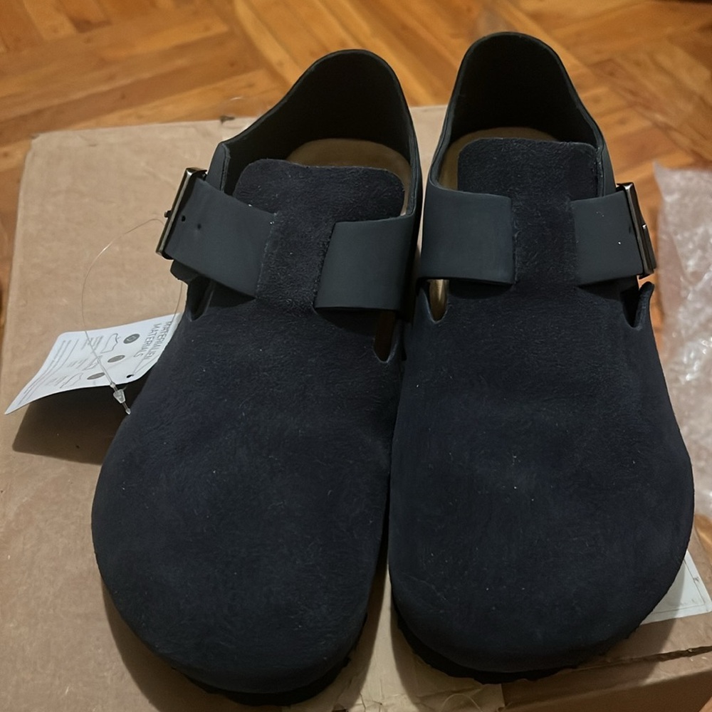 NWT Black Clogs/Mules Size 37